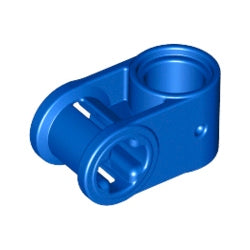 6536-023テクニック車軸ピンコネクター-垂直ブルー