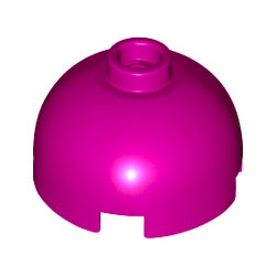 3262-124ブロック2×2ドーム型マジェンタ