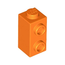 32952-106ブロック1×1×1 2/3-1方向スタッド有オレンジ