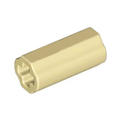 6538c-005テクニック車軸コネクター2Lスムースタイプタン