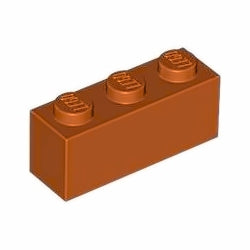 3622-038ブロック1×3ダークオレンジ