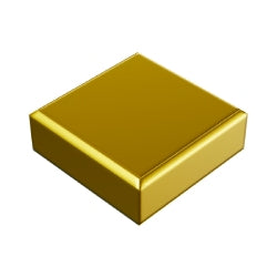 3070b-MGタイル1×1メタリックゴールド