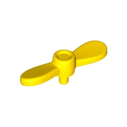 54568-024ミニフィグ用プロペライエロー