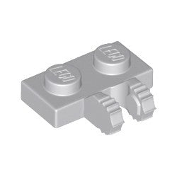 50340-194ヒンジプレート1×2ロック側面に指2本ライトブルーイッシュグレイ(新型)