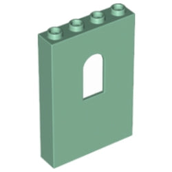 60808-151城壁パネル1×4×5サンドグリーン