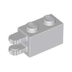 54672-194ヒンジブロック1×2ロック水平指2本ライトブルーイッシュグレイ(新型)