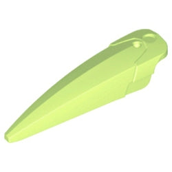 15362-326ヒーローファクトリーウェポン-ワイドカーブブレードイエローウイッシュグリーン
