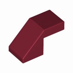 28192-154スロープ45度2×1スタッド無ダークレッド