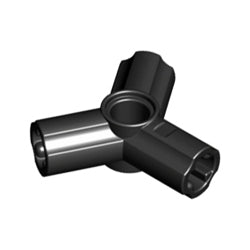 10288-026テクニック車軸ピンコネクター3方向ブラック