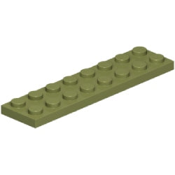 3034-155プレート2×8オリーブグリーン