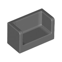 23969-199パネル1×2×1両サイド有ダークブルーイッシュグレイ