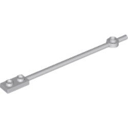 99784-194バー1×12-端に1×2プレート付ライトブルーイッシュグレイ