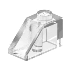 3040-040スロープ45度2×1トランスクリア