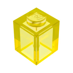 3005-044ブロック1×1トランスイエロー