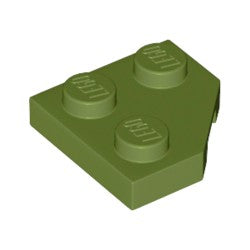 26601-155プレート2×2コーナー無オリーブグリーン