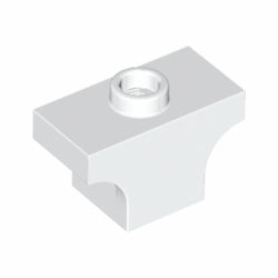 38583-001アーチ1×2中央1スタッドホワイト