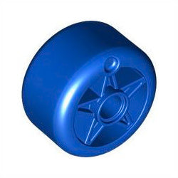 6278pb03タイヤ長径24ミリ幅15ミリとブルーホイールセット