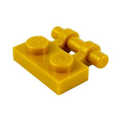 2540-297プレート1×2取っ手付その1パールゴールド