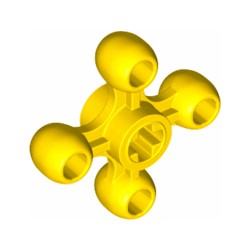 32072-024テクニックノブ付ホイールイエロー