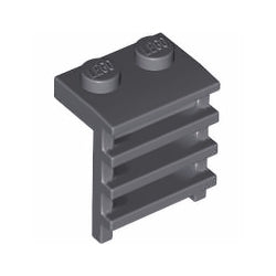 4175-199プレート1×2階段付ダークブルーイッシュグレイ