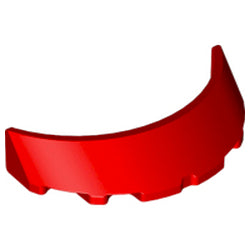 62360-021曲面ウインドスクリーン3×1×6レッド