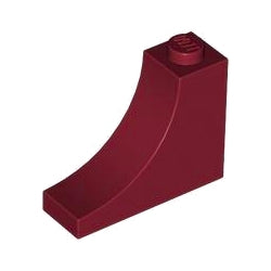 18653-154逆アーチ1×3×2ダークレッド