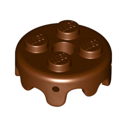 65700-192フロスティングケーキ2×2レディシュブラウン