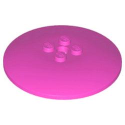 44375b-221ディッシュ6×6ダークピンク