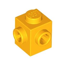 26604-191ブロック1×1隣合う2方向スタッド有ブライトライトオレンジ