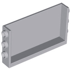 98280-194パネル1×6×3両側スタッドライトブルーイッシュグレイ
