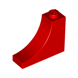 18653-021逆アーチ1×3×2レッド