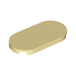 66857-005タイル2×4楕円タン