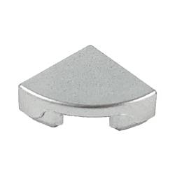 25269-MSタイル1×1丸-1/4メタリックシルバー