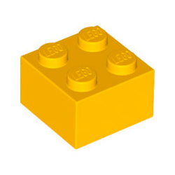 3003-191ブロック2×2ブライトライトオレンジ