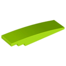 42918-119曲面スロープ8×2ライム