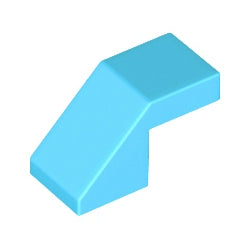 28192-322スロープ45度2×1スタッド無ミディアムアジュール