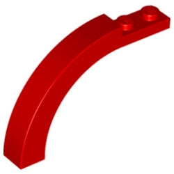 6060-021曲面アーチ1×6×3.3レッド