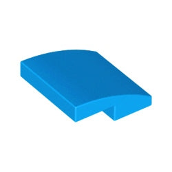 15068-321曲面スロープ2×2ダークアジュール