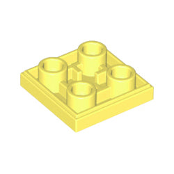 11203-226逆タイル2×2ブライトライトイエロー