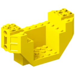 44665-024潜水艦コックピット4×10×4イエロー