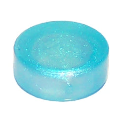 98138-223タイル1×1丸サテントランスライトブルー