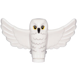 67632pb01フクロウ(翼を広げたヘドウィグ)ホワイト