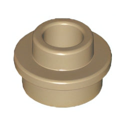 85861-138プレート1×1丸貫通穴有ダークタン