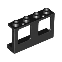 61345-026小窓1×4×2飛行機用ブラック