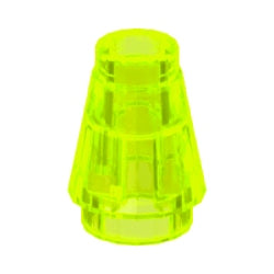 4589b-049コーン1×1トランスネオングリーン