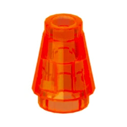 4589b-047コーン1×1トランスネオンオレンジ