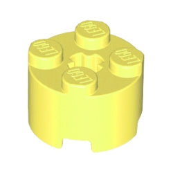 3941-226ブロック2×2丸ブライトライトイエロー