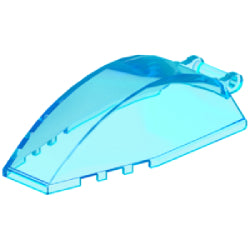 23448-042曲面ウインドスクリーン8×4×2トランスライトブルー