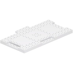 18922-001ブロック8×16×2/3プレート1×4有ホワイト