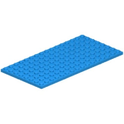 92438-321プレート8×16ダークアジュール